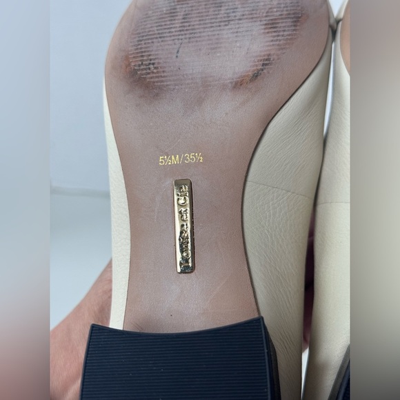 Louise Et Cie lo Brianna Pumps Ivory Beige Women’s Size 5.5 - Picture 10 of 12